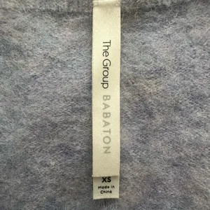 Aritzia The Group Babaton Sweater Alyssa V-neck Long Sleeve Alpaca Wool Blend XS thumbnail 8