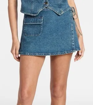 No‎ Boundaries Denim Cargo Skirt Size XL thumbnail 1