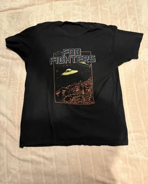 Foo Fighters 2015 Tour Shirt Black Size M thumbnail 1