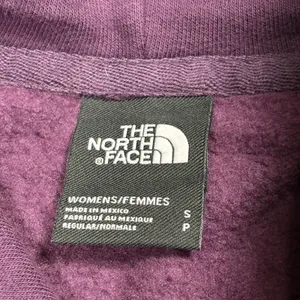 The North Face Womens Hoodie Pullover Purple Logo Graphic Cotton‎ Blend Size S thumbnail 4