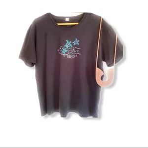 Anvil "Maui" Cotton T-Shirt Black‎ XL thumbnail 2