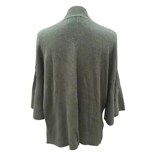 Modern Citizen Fernanda 3/4 Bell Sleeve Sweater‎ in Hunter Green Small thumbnail 14