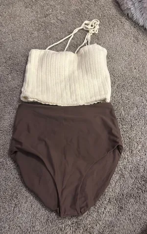 Rad Swim tankini Brown Size M thumbnail 1