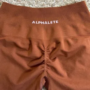 Alphalete limited edition Amplify shorts butterscotch thumbnail 5