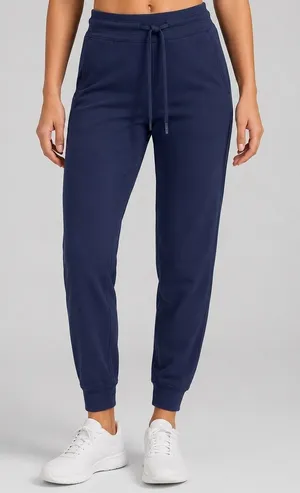 Lululemon Joggers Womens 4 Blue High Rise Activewear Lounge Yoga Pilates Comfort thumbnail 1