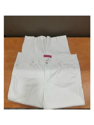 Thalia Sodi White Straight Leg Jeans 20W thumbnail 3
