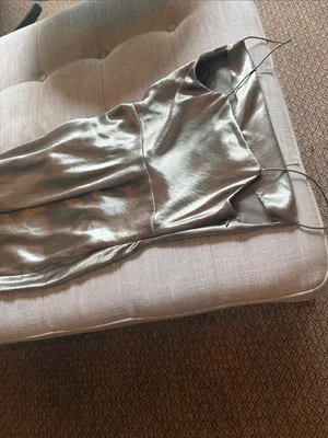 Sachin & Babi Sage Green Satin Scrunch Maxi Dress Size 0 thumbnail 6