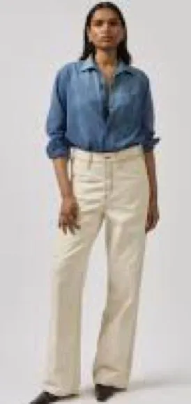 Dala Wide Leg Tan‎ Jeans Size 25 NWT thumbnail 1