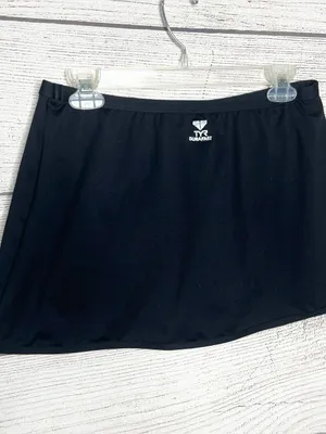 TYR Durafast Black Activewear Skorts Swim Shorts Skirt Size Large thumbnail 6