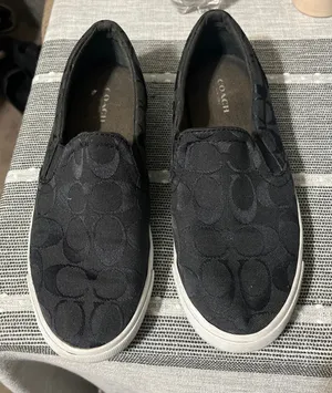 Coach slip on black shoes size 7 thumbnail 1