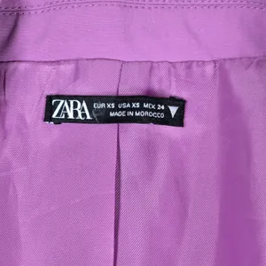 Zara XS Purple Blazer‎ Dress Cut Out Sides Career Party Chic Trendy thumbnail 4