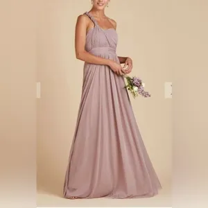 Birdy Grey Chicky Convertible Multi-way Maxi Dress Rose Quartz Pink Size S thumbnail 4