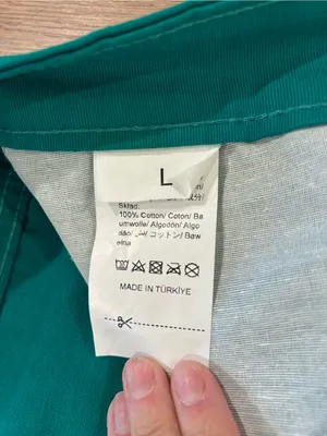 Woman’s Kelly Green Light Denim Pants, size Large thumbnail 5