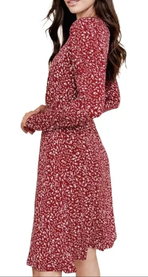 Gilli’s Angelina Rust Fit and Flare Dress L thumbnail 1