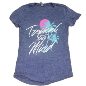 Anvil Tropical State of Mind Graphic T-Shirt Size Small thumbnail 1