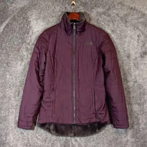 The North Face Quilted reversible women's jacket purple size xs/TP thumbnail 2