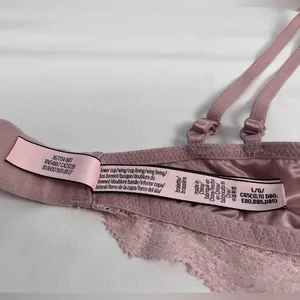 Victoria's Secret Satin Lace Bralette, Size: Large thumbnail 6