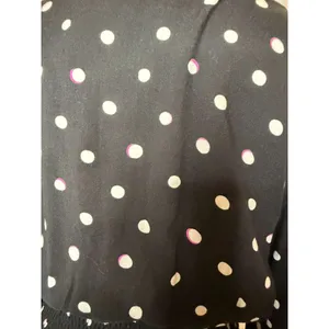 NWT Abercrombie Smocked Waist Polka Dot Blouse sz. S thumbnail 9