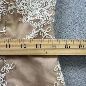 Lulu's Mini Dress White Crochet Lace‎ Bodycon Medium Cocktail Party Night Out thumbnail 5