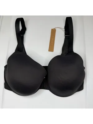 Skims Smoothing Intimates Full Coverage Lightly Lined Bra Onyx Black 32DD NWT thumbnail 7