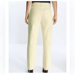 Zara Z1975 HIGH WAISTED CROSSOVER WAIST STRAIGHT JEANS‎ thumbnail 2
