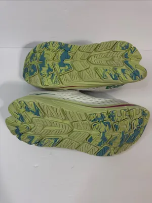 Hoka Kawana Women's Athletic Shoes in Cream, Lime & Pink Accent thumbnail 10