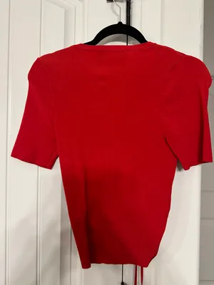 Zara Red Top thumbnail 3