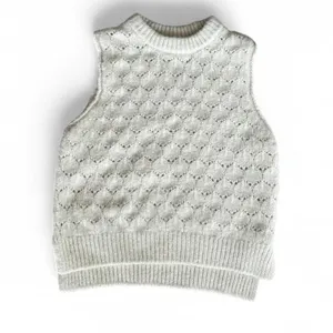 Universal Thread Oversized Cream Sweater Vest - Size XS thumbnail 3