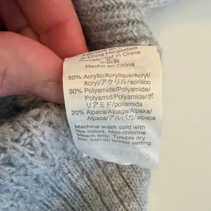J.Crew Women Gray Chunky Cable Knit Medium Sweater - C1-004 thumbnail 6