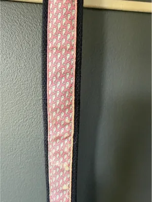 Vineyard Vines Pink Whale Patterned Belt Size 32 thumbnail 3