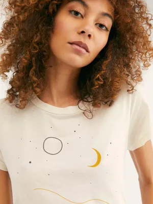 Mate the Label Under The Moonlight Crew Tee sold at Free People thumbnail 3