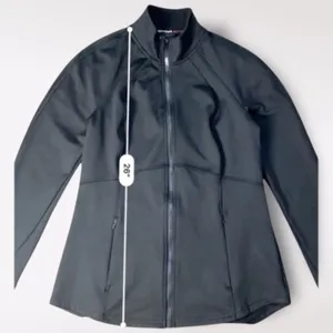 Spyder Women’s Black Athletic Jacket Size‎ M Gym Casual Fall Winter Hiking thumbnail 3