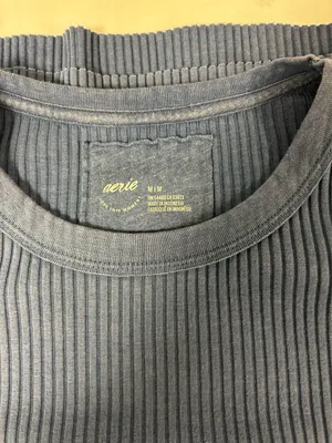 American Eagle Long Ribbed Sleeve Top thumbnail 4