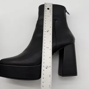 Chinese Laundry Norra Black‎ Platform Chunky Heel Ankle Boots 8.5 thumbnail 14