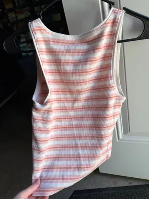 American Eagle Striped Tank Top thumbnail 3