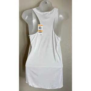 American‎ Rag Womens Small Tank Top White Brooklyn Girl Graphic Racerback NEW thumbnail 6