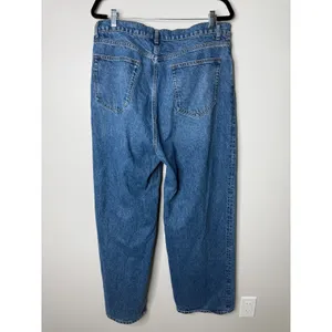 Reformation Women's Wes High Rise Wide Leg Jeans Blue Denim 32 thumbnail 3