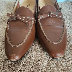 Women's Brown Loafers. Size 35. Brand the lab. That's right thumbnail 14