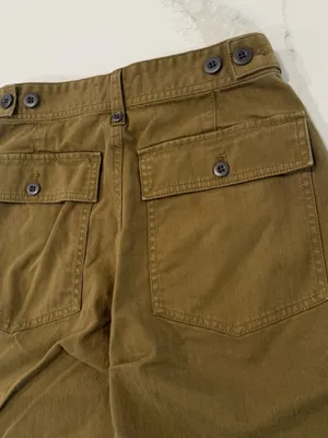 Madewell The Perfect Vintage Wide Leg Utility Pant Women’s 25T Golden Spinach thumbnail 12