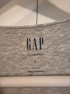 Gap closeknit grey tank jersey size large thumbnail 3