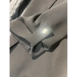Zara black blazer witht 3/4 length‎ sleeves and silver button details thumbnail 6