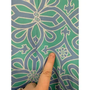 Gretchen‎ Scott Jersey Isosceles Dress Women's Medium Turquoise Travel Resort thumbnail 7