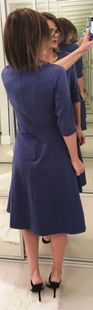 Shapeline A+ Dress in Navy thumbnail 7