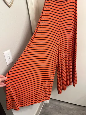 Anthropologie Lissa Striped Wide Leg Jumpsuit Size Small thumbnail 9