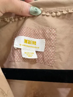 Anthropologie Mauve Top thumbnail 6