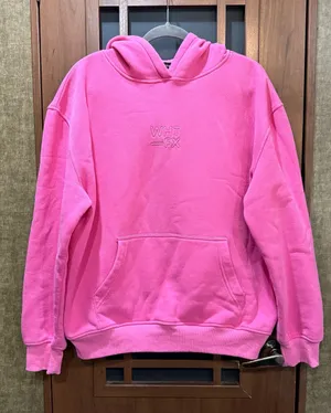 White Fox WHT FX Embroidered Pink Hoodie thumbnail 1