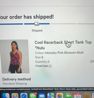 Lululemon Cool Racerback Nulu Tank thumbnail 2