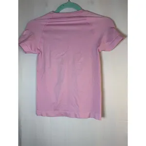Unbranded T-Shirt Womens Size M Pink Seamless Athletic Crew Neck Short thumbnail 8