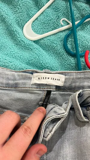 risen light wash jeans thumbnail 2