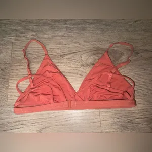 Lululemon Strappy Triangle Bralette Rustic Coral Size XS thumbnail 3